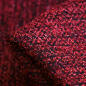 Aurora Tweed - Black/Claret/Fluro