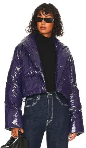 BY.DYLN Davidson Puffer in Navy