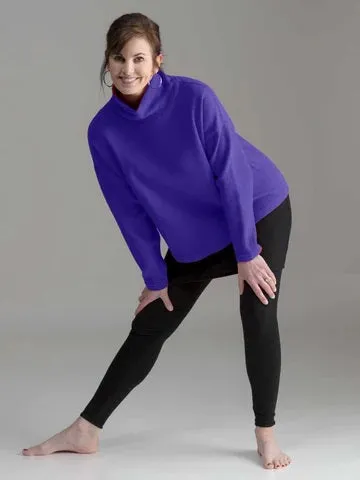 Cotton Down Boxy Turtleneck by F & H Clothing Company Co