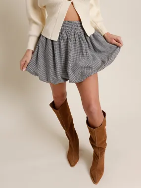 CUTIE PIE BUBBLE HEM MINI