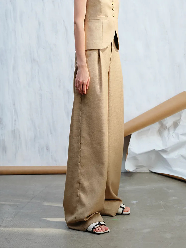 Dazhu Wide-Legged Trousers