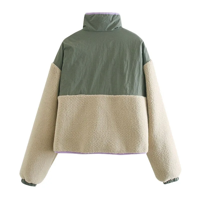 FUR PATCHWORK JACKET