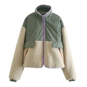 FUR PATCHWORK JACKET