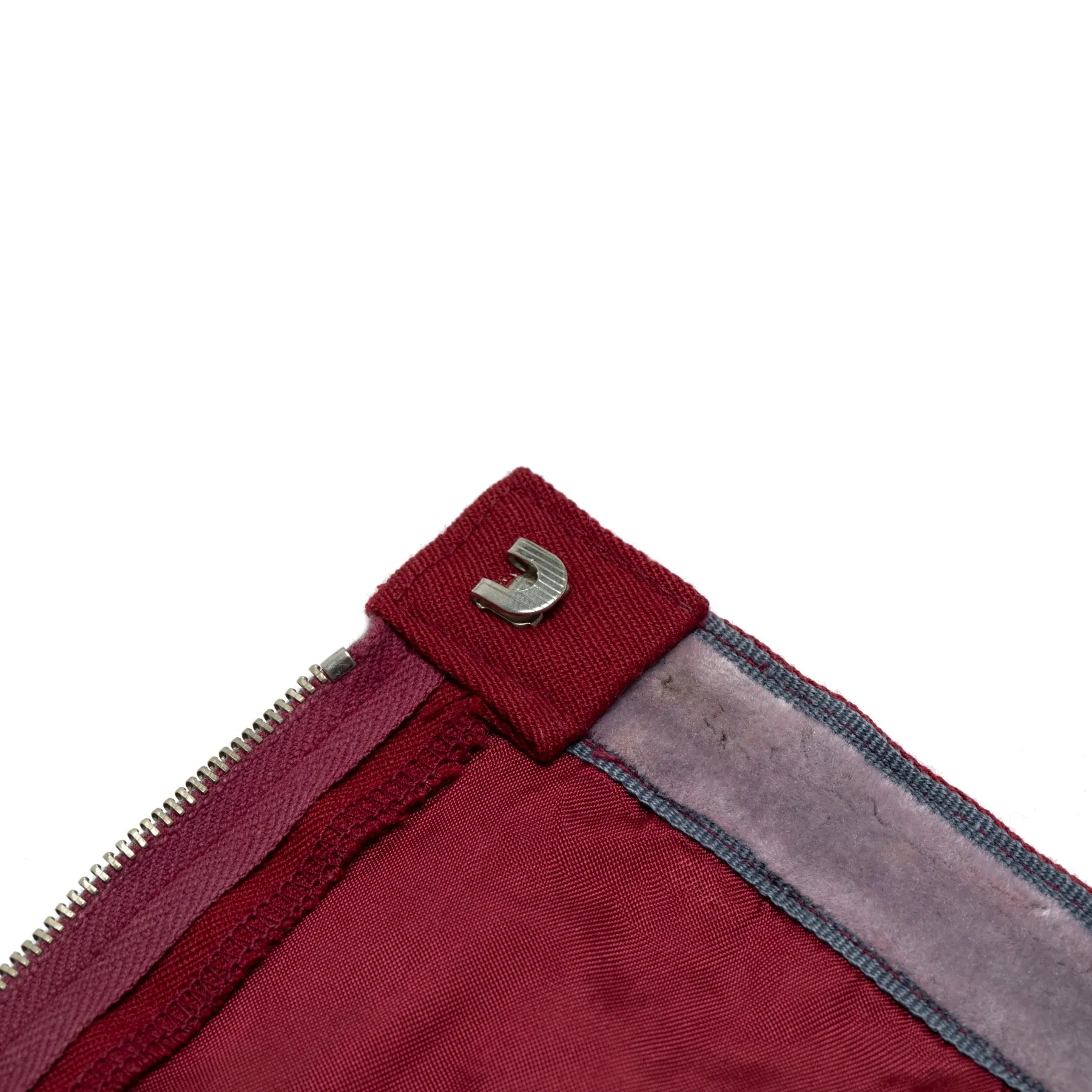 High-Twist Twill, Structured Drape, Felt-Lined Waistband, Pressed Pleats