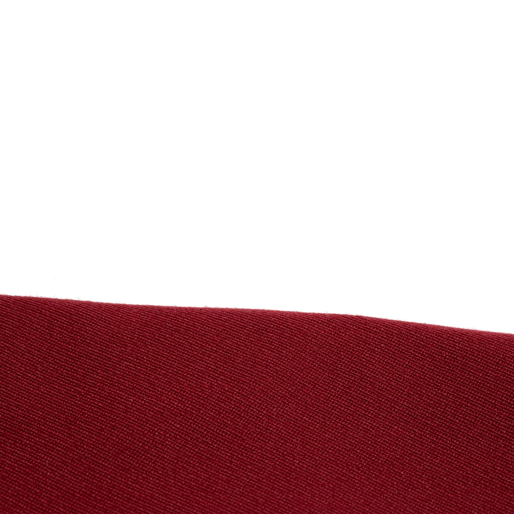 High-Twist Twill, Structured Drape, Felt-Lined Waistband, Pressed Pleats