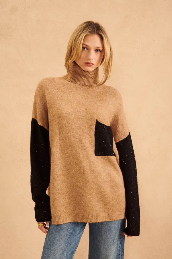 John & Jenn Centaurea Turtleneck