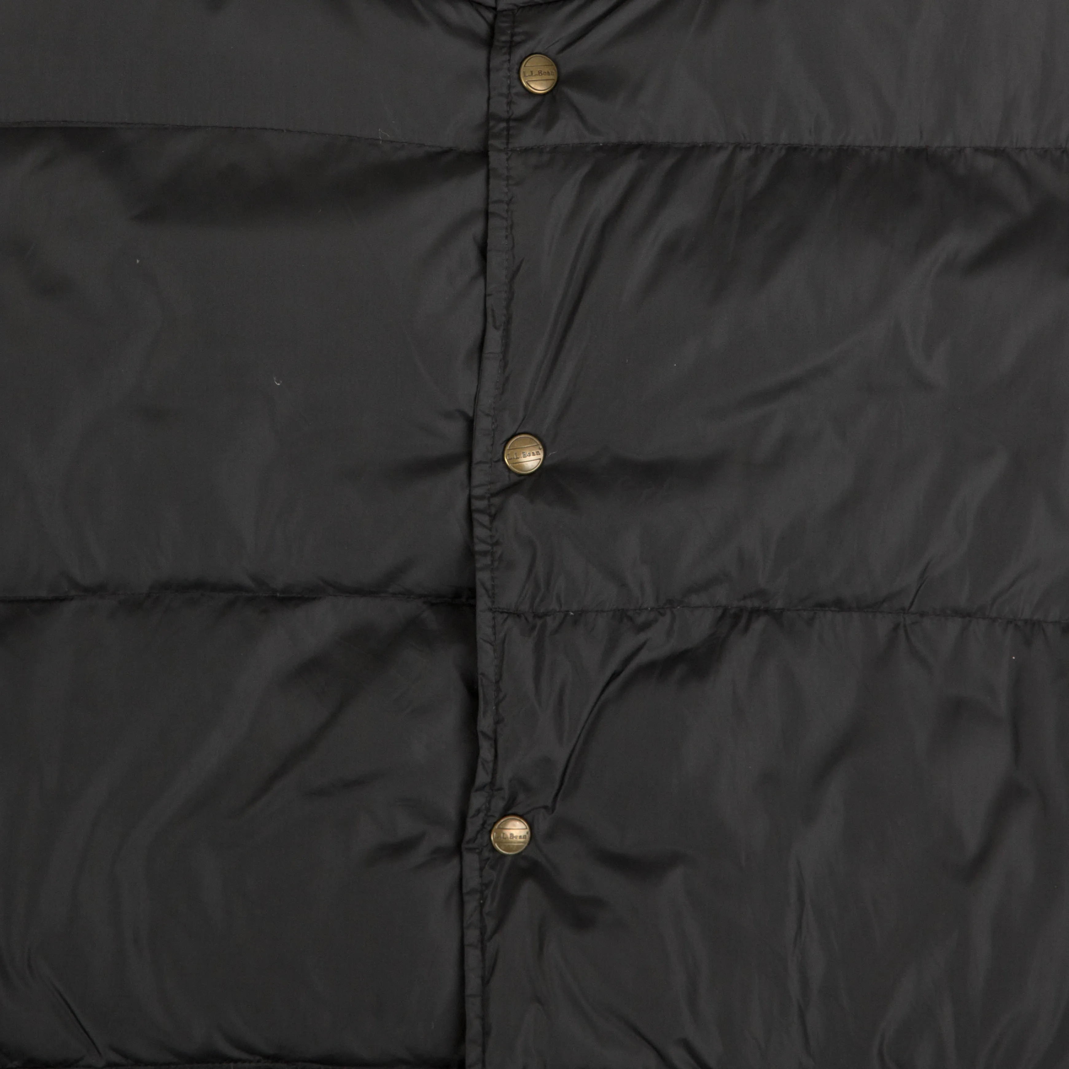 MEN'S VINTAGE L.L.BEAN GOOSE DOWN PUFFER GILET JACKET - LARGE