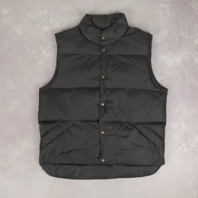 MEN'S VINTAGE L.L.BEAN GOOSE DOWN PUFFER GILET JACKET - LARGE