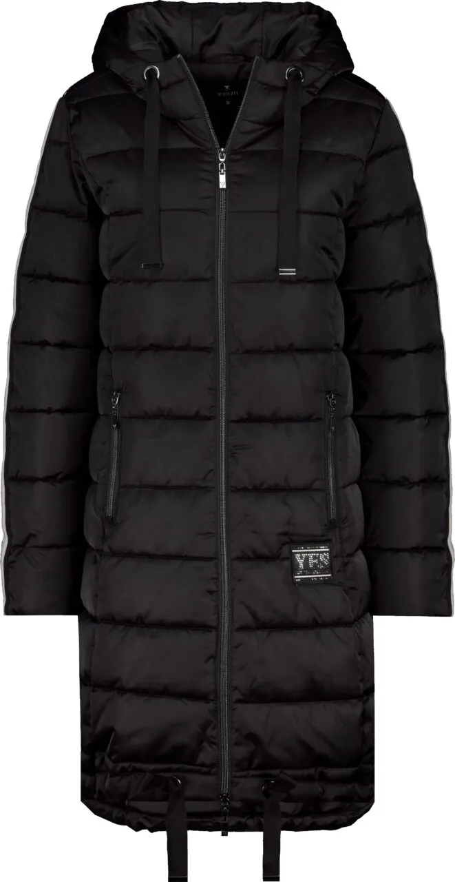 Monari  Black Padded 'Yes' Coat 808246