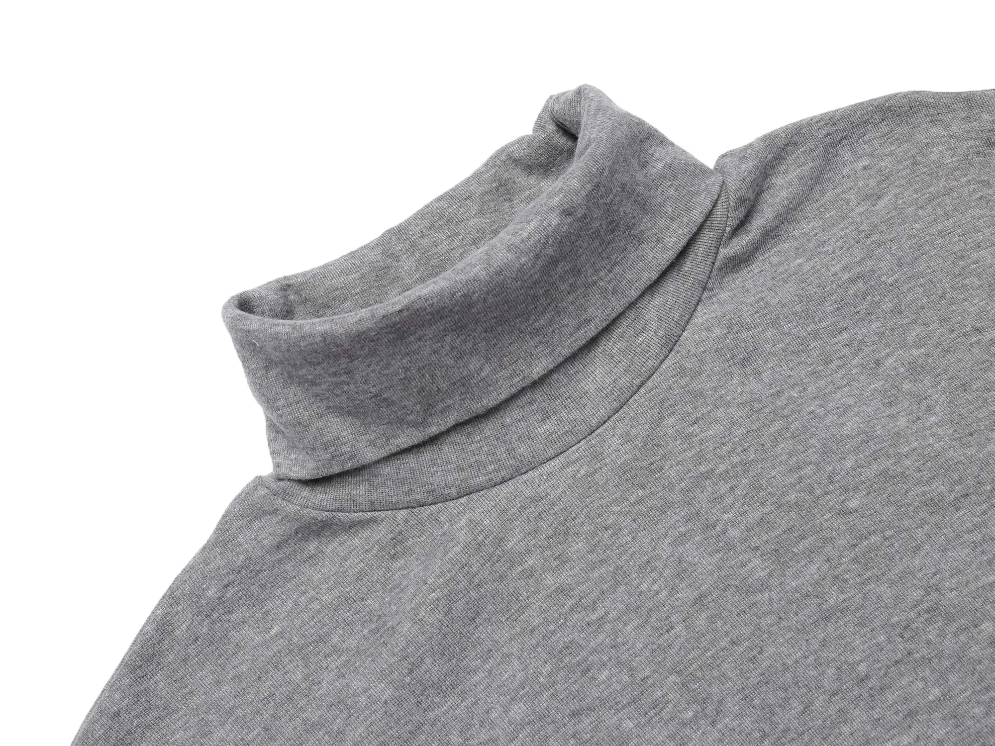 Poriff Men's Casual Slim Fit Basic Tops Knitted Lightweight Turtleneck Pullover Sweater