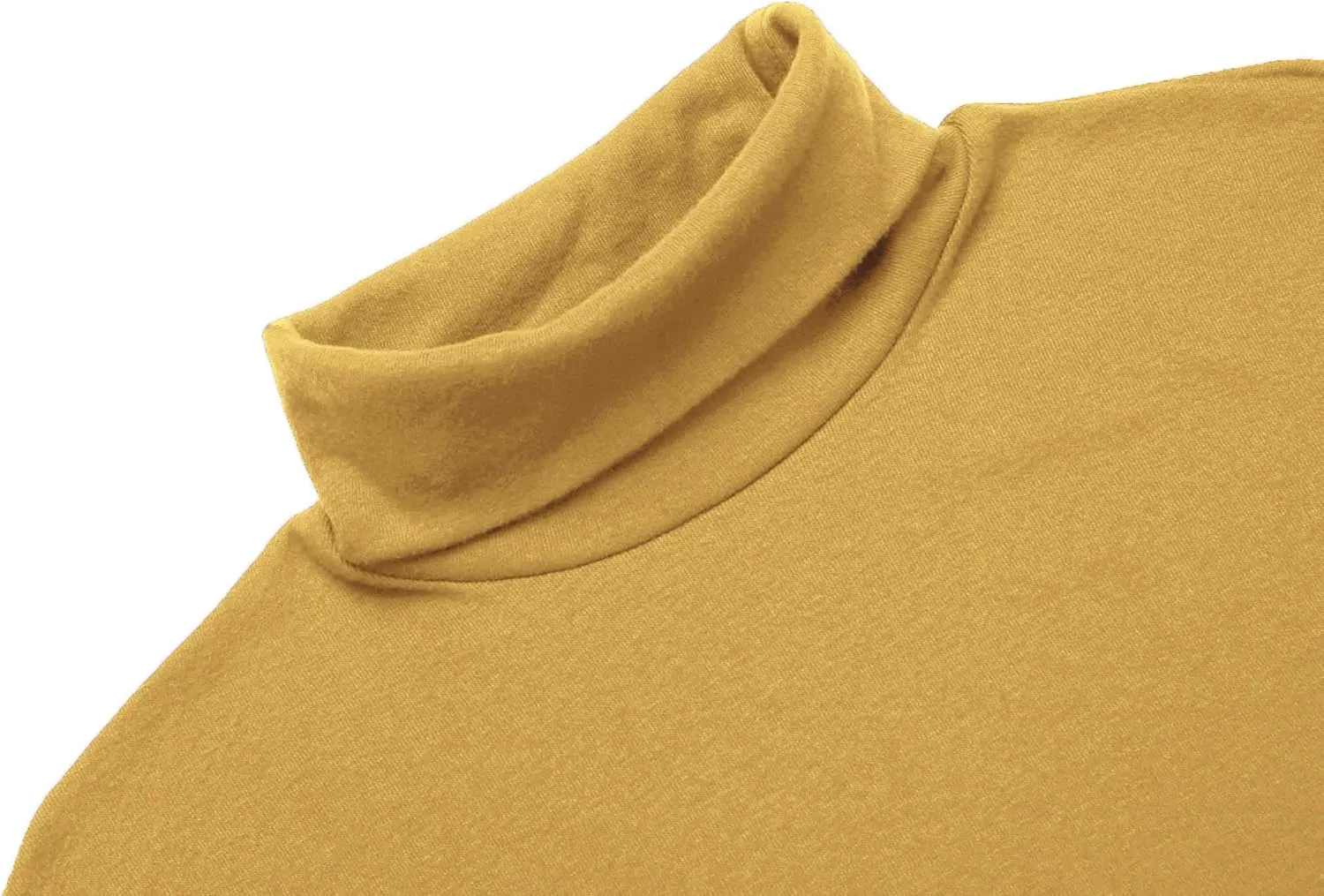 Poriff Men's Casual Slim Fit Basic Tops Knitted Lightweight Turtleneck Pullover Sweater
