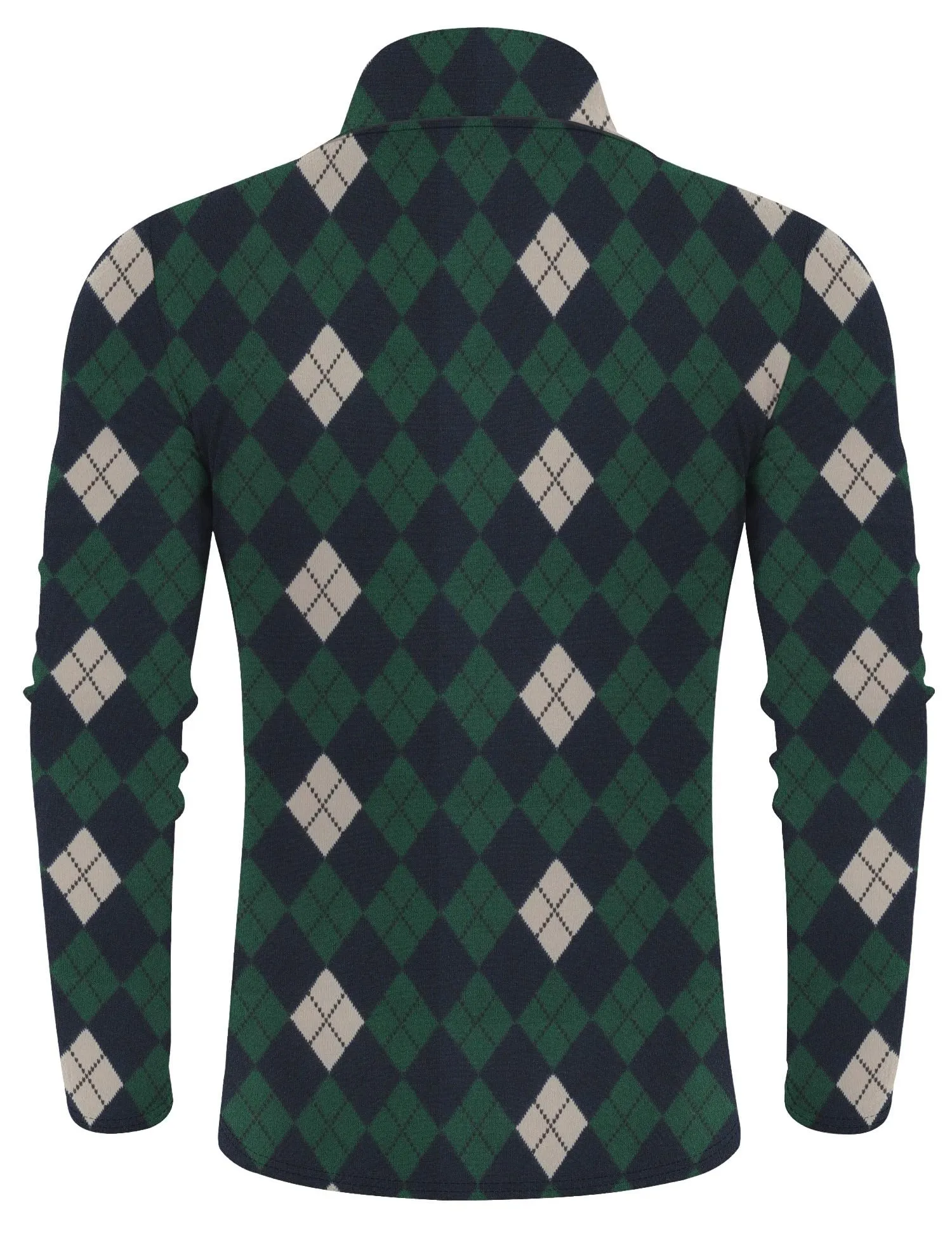 Poriff Men's Casual Slim Fit Basic Tops Knitted Lightweight Turtleneck Pullover Sweater
