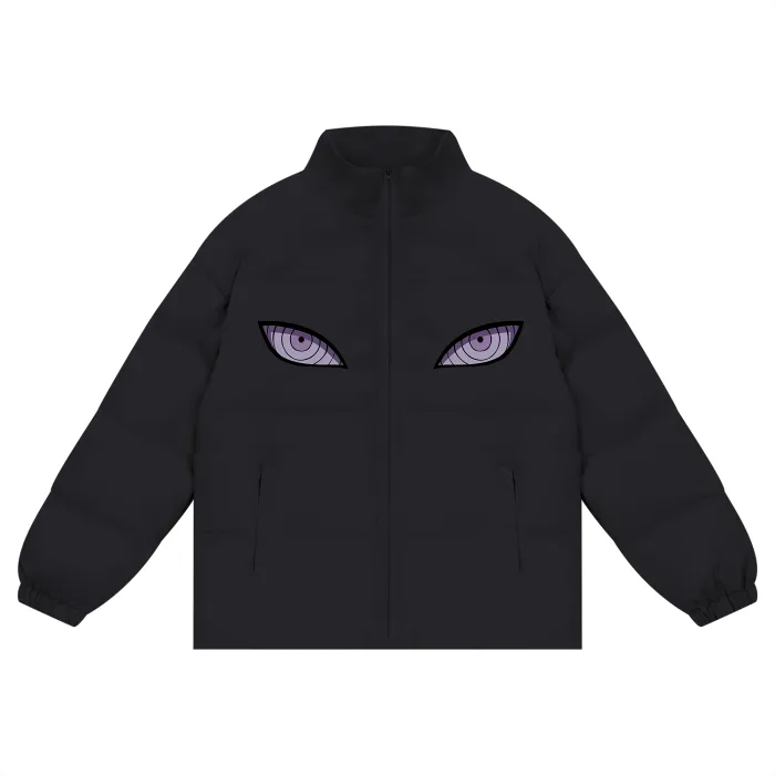 "RINNE-NIPPS" - Pain Akatsuki - Naruto Anime Zipper Puffer Jackets | 3 Colors