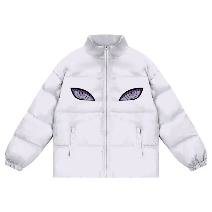 "RINNE-NIPPS" - Pain Akatsuki - Naruto Anime Zipper Puffer Jackets | 3 Colors