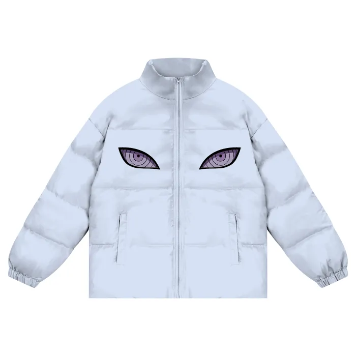 "RINNE-NIPPS" - Pain Akatsuki - Naruto Anime Zipper Puffer Jackets | 3 Colors