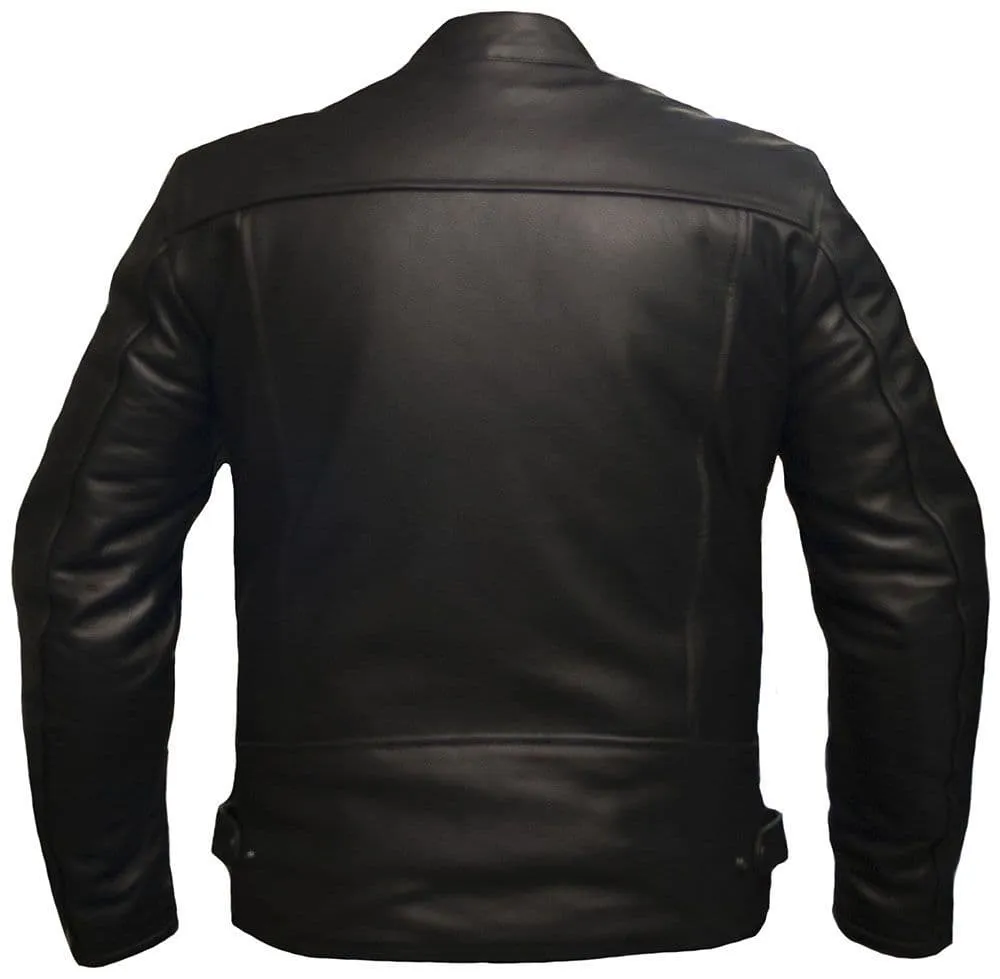 Trojan Armoured Leather Motorcycle Jacket