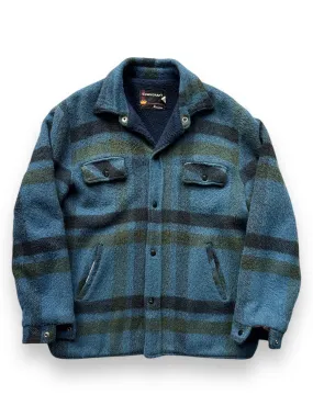 Vintage Penneys Towncraft Fleece Lined Wool Coat SZ M